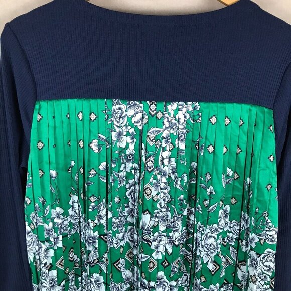 Charter Club Pleated-Back Ribbed 3/4 Sleeve Top NEW MEDIUM - Picture 5 of 10